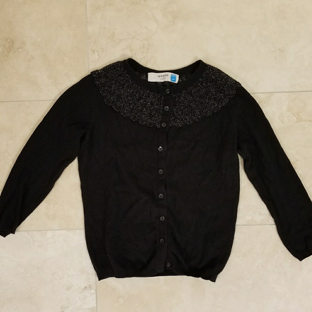 Anthropologie Sparrow Black Cardigan, Size XS